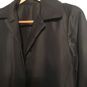 Silky Trench Coat